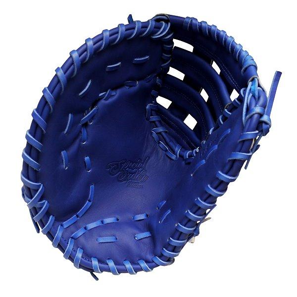 TWB Navy Camo US Kip 12.5 inch Left Hand Throw First Base Mitt #7
