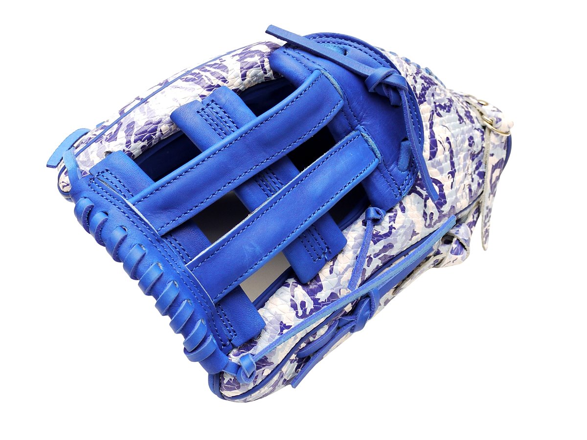 TWB Navy Camo US Kip 12.75 inch Left Hand Throw Outfielder Glove #2