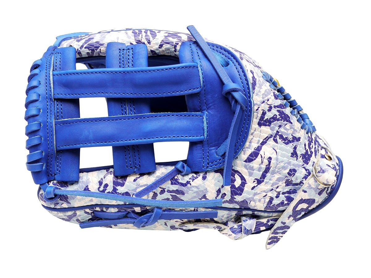 TWB Navy Camo US Kip 12.75 inch Left Hand Throw Outfielder Glove #4