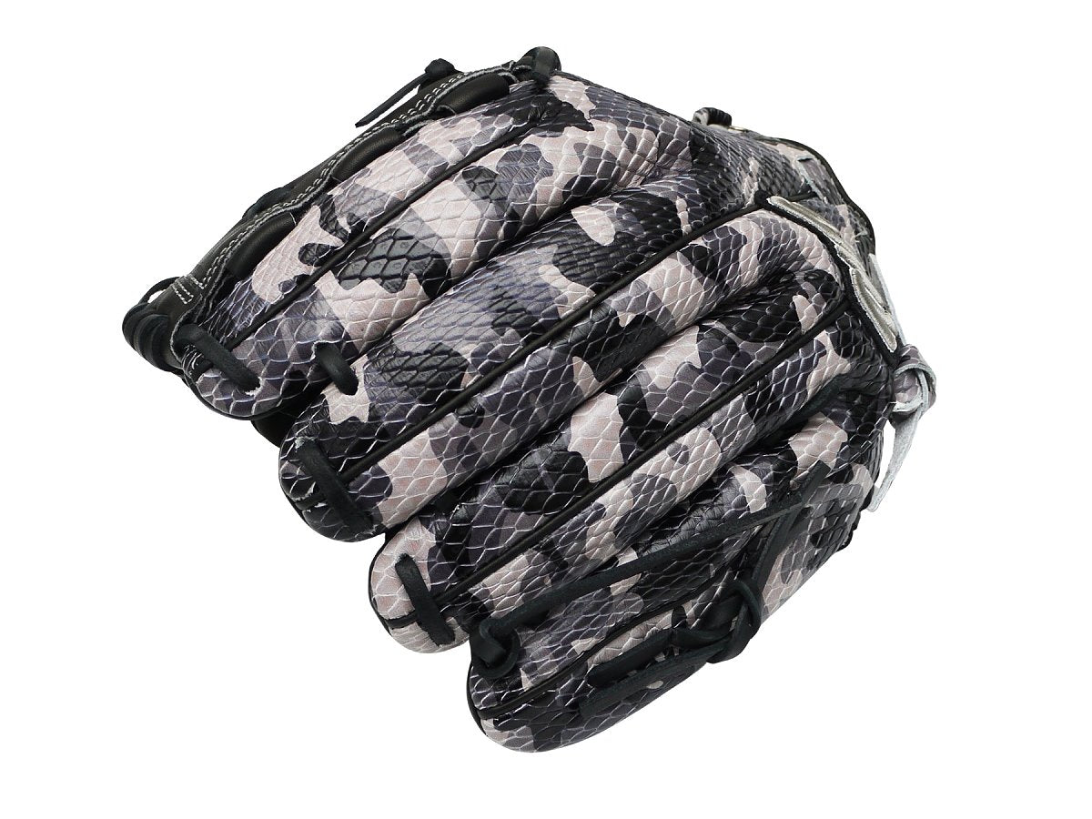 TWB Special Ops Camo US Kip Fastback 12 inch Pitcher Glove - Black/Grey