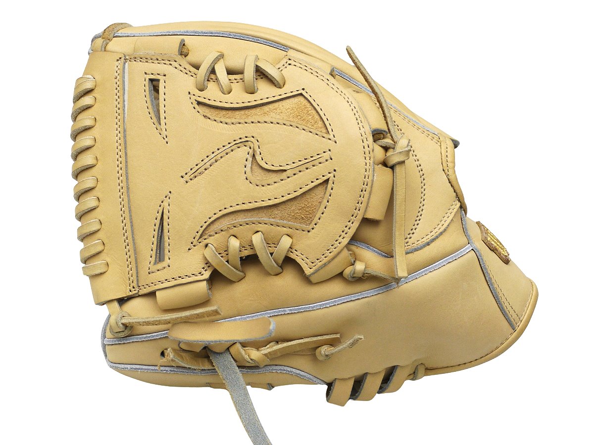 WILSON Japan Staff DUAL Hardball 11.5 inch Left Hand Throw Pitcher Glove - Premium Kip Leather Blonde