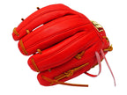 WILSON Japan Staff Dual 87 Pattern Hardball 11.75 inch Infielder Glove - Red