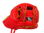WILSON Japan Staff Dual 87 Pattern Hardball 11.75 inch Infielder Glove - Red