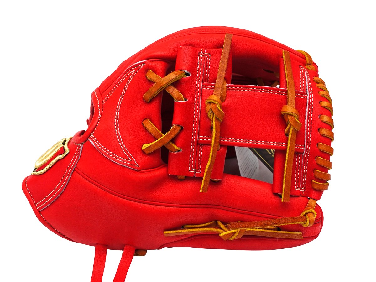 WILSON Japan Staff Dual 87 Pattern Hardball 11.75 inch Infielder Glove - Red