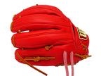 WILSON Japan Staff Dual 87 Pattern Hardball 11.75 inch Infielder Glove - Red