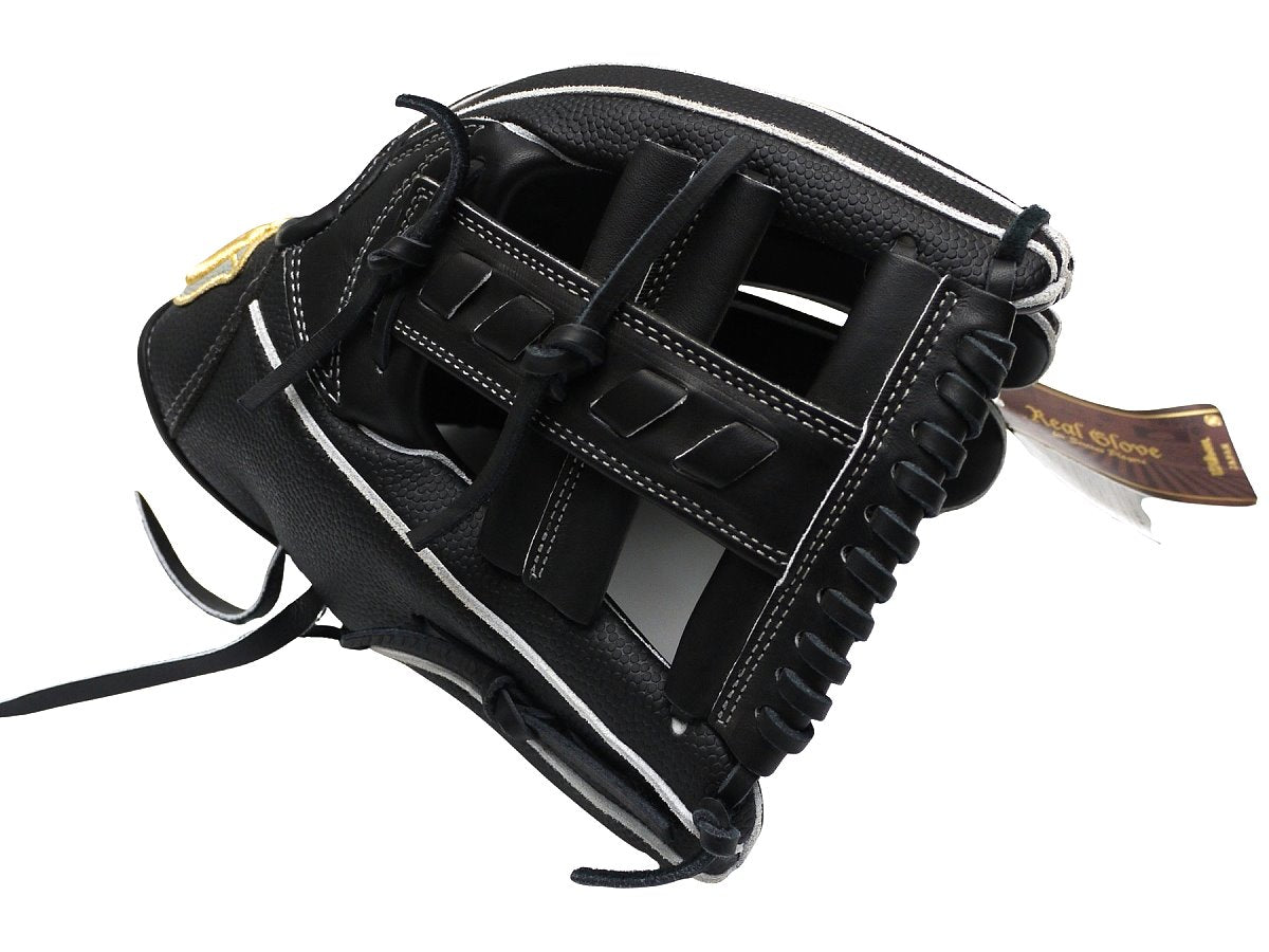 Wilson Japan Staff DUAL Hardball 11.5" Black Infielder Glove - Pro Stock/Super Skin