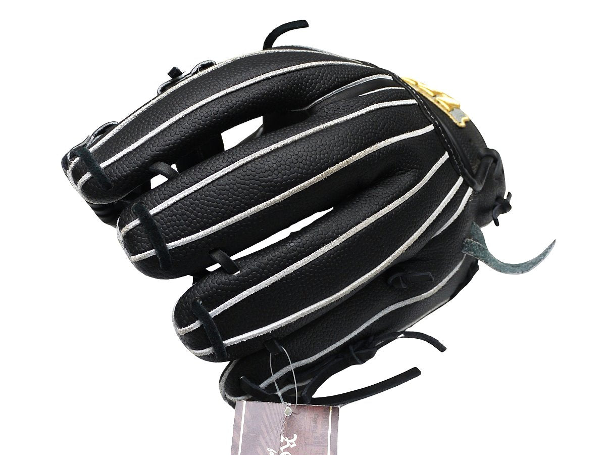 Wilson Japan Staff DUAL Hardball 11.5" Black Infielder Glove - Pro Stock/Super Skin