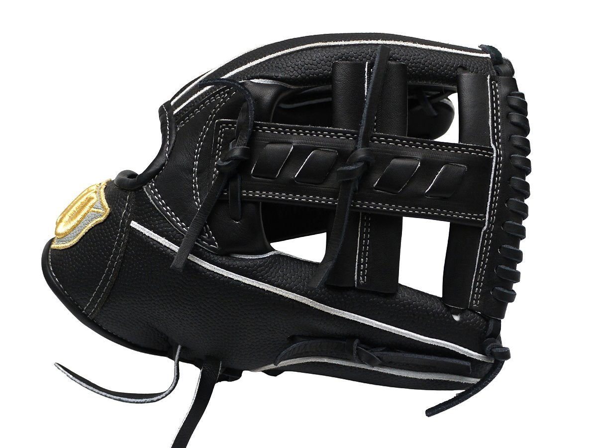 Wilson Japan Staff DUAL Hardball 11.5" Black Infielder Glove - Pro Stock/Super Skin