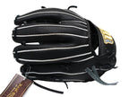 Wilson Japan Staff DUAL Hardball 11.5" Black Infielder Glove - Pro Stock/Super Skin