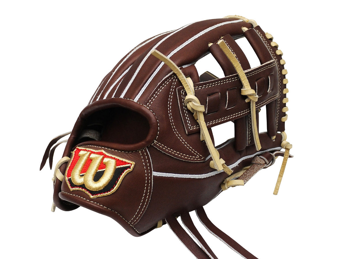 WILSON Japan Staff Dual D5 Pattern Hardball 11.5" Infielder Glove - Brown/Beige