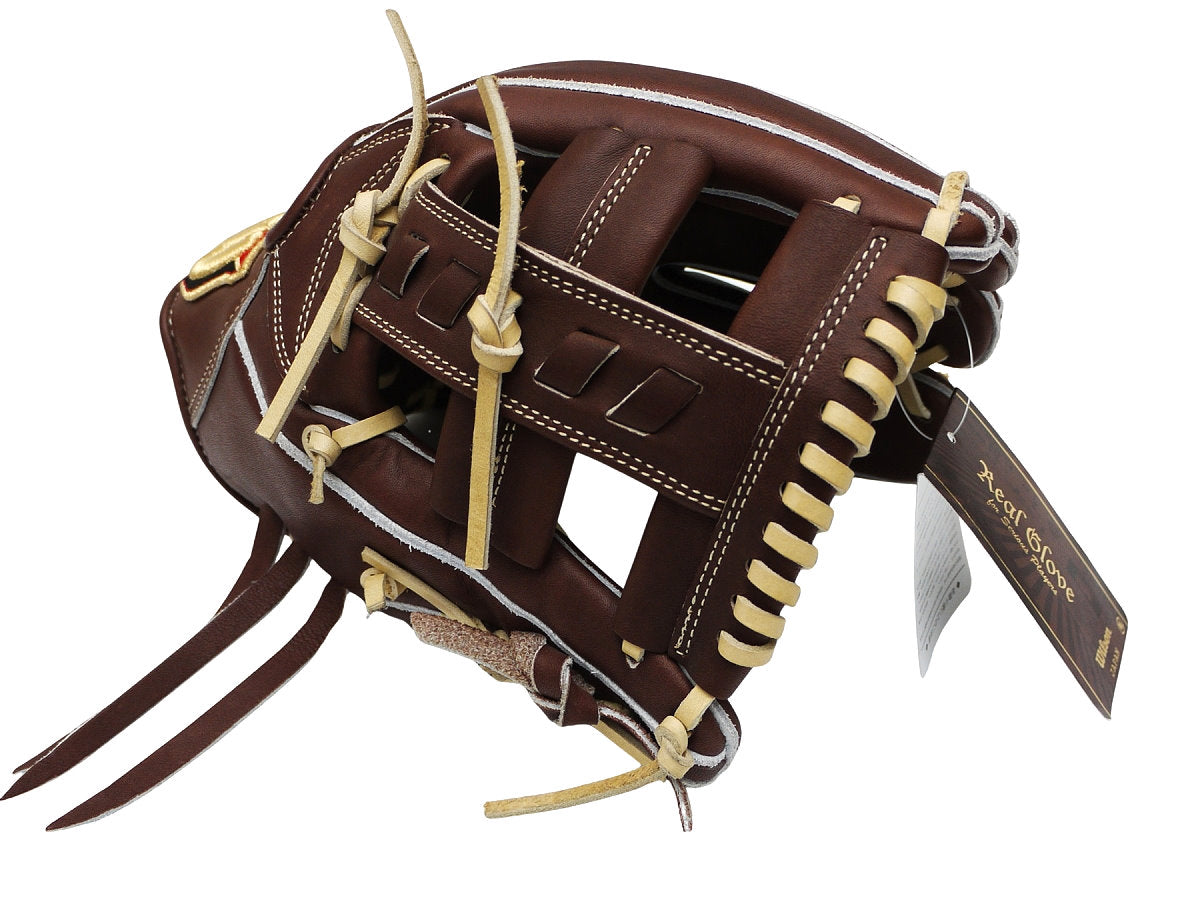 WILSON Japan Staff Dual D5 Pattern Hardball 11.5" Infielder Glove - Brown/Beige
