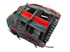 WILSON Japan The Wannabe Hero DUAL 12 inch Infield Glove - Gray/Red #2