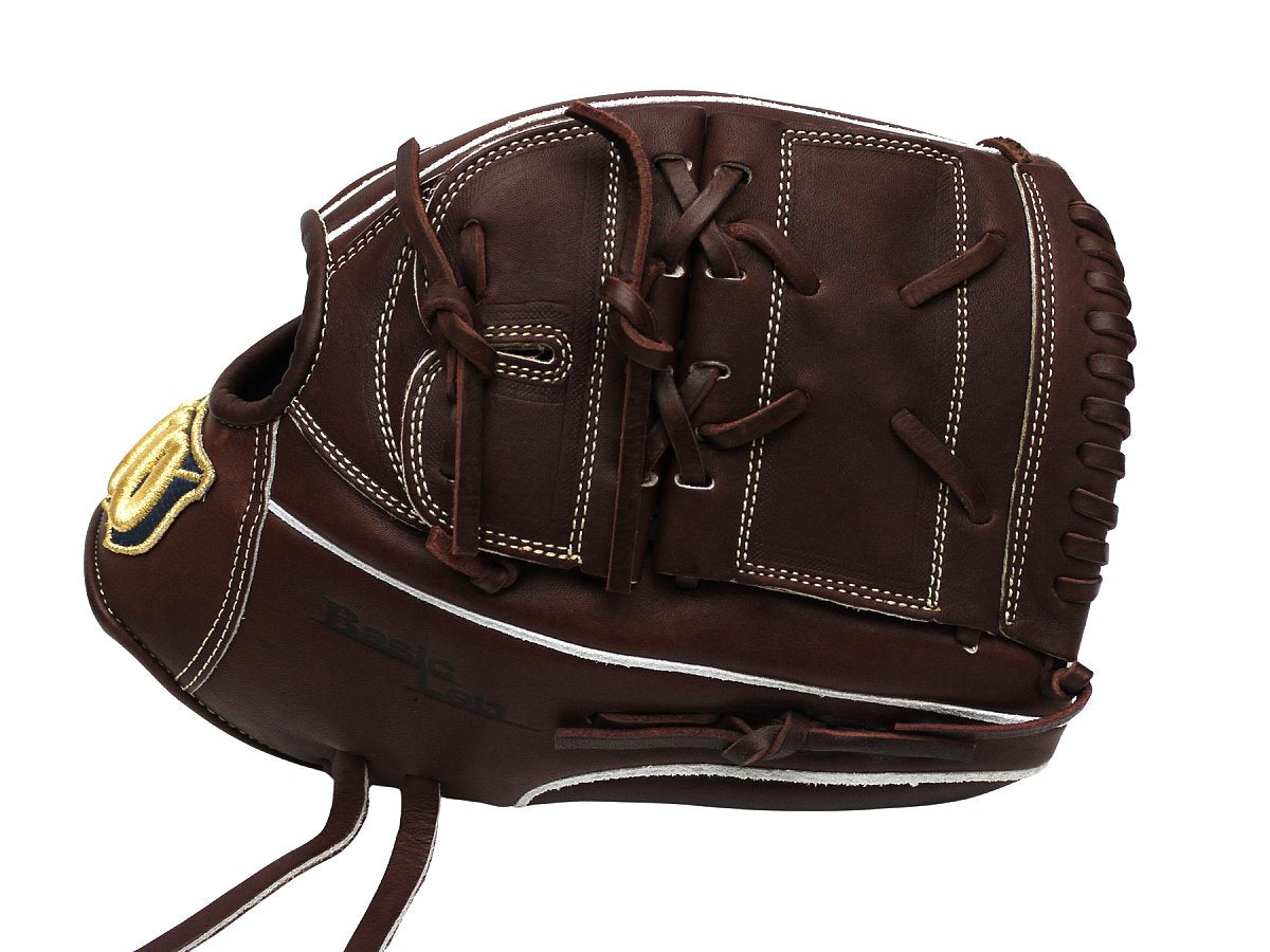 WILSON Staff Japan Basic Lab DUAL 12 inch Pitcher Glove - Dark Brown #4