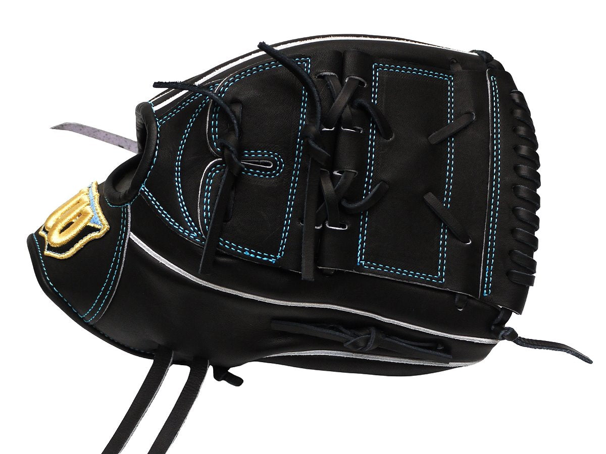 WILSON Staff Japan DUAL 12 inch Pitcher Glove - Pro Stock Leather/Black #4