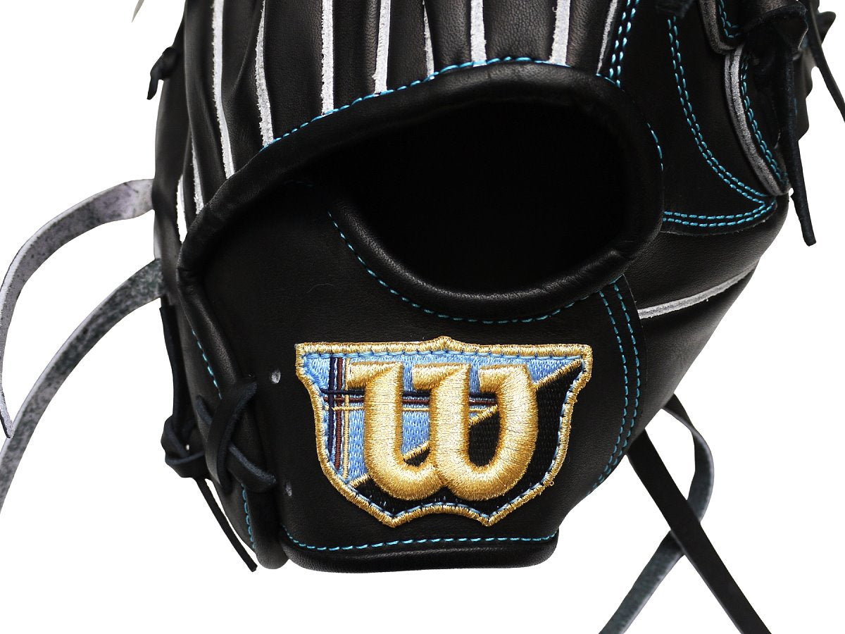 WILSON Staff Japan DUAL 12 inch Pitcher Glove - Pro Stock Leather/Black #9