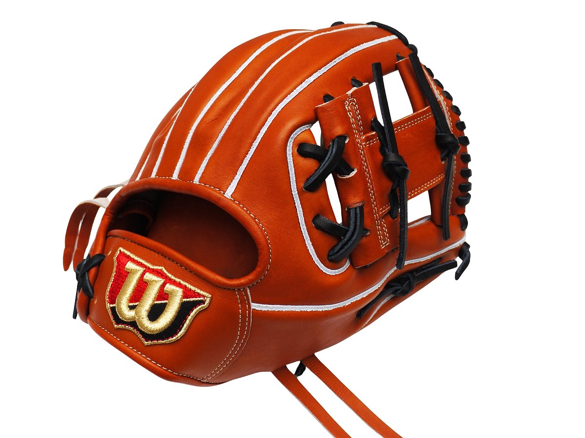 WILSON Staff Japan DUAL 86 Model 11.5 inch Infielder Glove - Pro Stock Leather/Brown #1