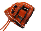 WILSON Staff Japan DUAL 86 Model 11.5 inch Infielder Glove - Pro Stock Leather/Brown #2