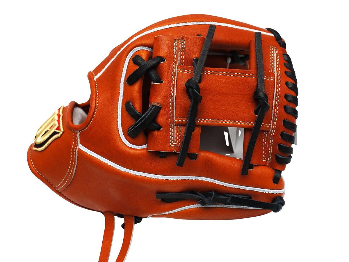 WILSON Staff Japan DUAL 86 Model 11.5 inch Infielder Glove - Pro Stock Leather/Brown #4