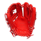 ZETT Pro Japan Steerhide 11.5 inch Infielder Glove - Red #7