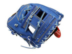 ZETT Pro Japan Steerhide 11.5 inch Infielder Glove - Royal #2