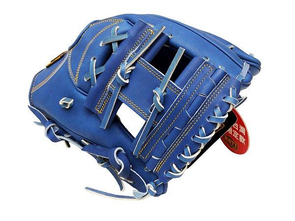 ZETT Pro Japan Steerhide 11.5 inch Infielder Glove - Royal #2