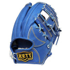 ZETT Pro Japan Steerhide 11.5 inch Infielder Glove - Royal #6