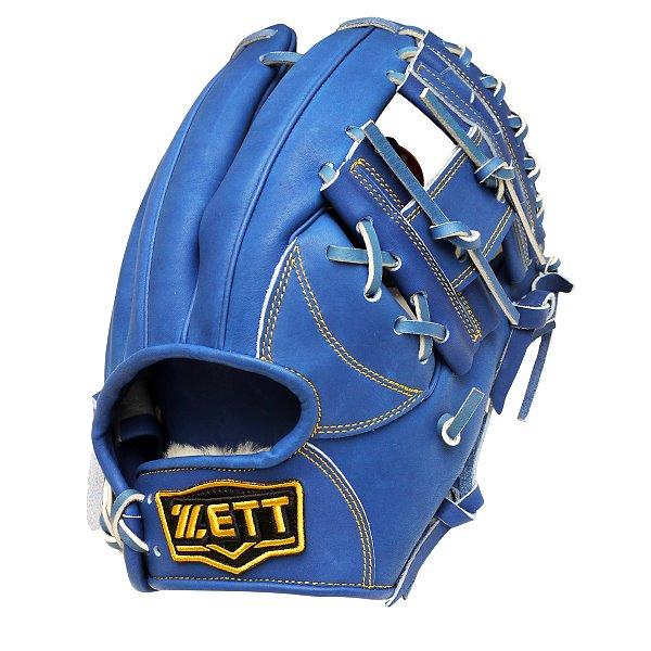 ZETT Pro Japan Steerhide 11.5 inch Infielder Glove - Royal #6
