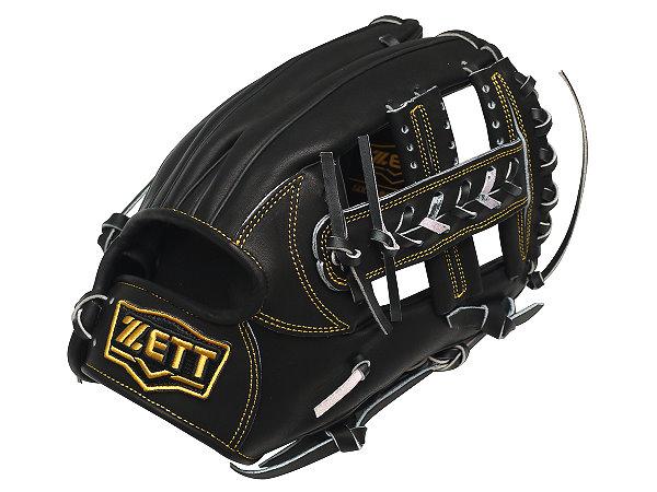 ZETT Pro Japan Steerhide 11.75 inch Infielder Glove - Black #1