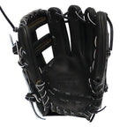 ZETT Pro Japan Steerhide 11.75 inch Infielder Glove - Black #7