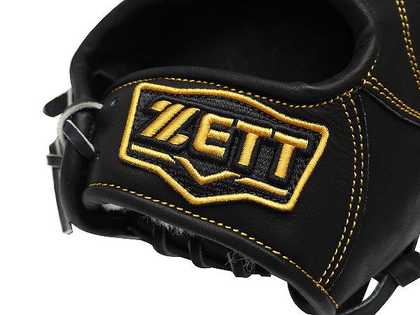 ZETT Pro Japan Steerhide 11.75 inch Infielder Glove - Black #8