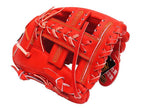 ZETT Pro Japan Steerhide 11.75 inch Infielder Glove - Red #2