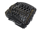 ZETT Pro Japan Steerhide 12.75 inch Outfielder Glove - Black #2
