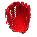 ZETT Pro Japan Steerhide 12.75 inch Outfielder Glove - Red #7