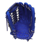ZETT Pro Japan Steerhide 12.75 inch Outfielder Glove - Royal Blue #7