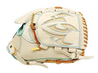 ZETT Pro Model Elite 12 inch Shintaro Fujinami Model Fastback Pitcher Glove - Beige/Skyblue #4