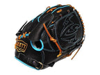 ZETT Pro Model Elite 12 inch Shintaro Fujinami Model Fastback Pitcher Glove - Black/Skyblue #1