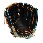 ZETT Pro Model Elite 12 inch Shintaro Fujinami Model Fastback Pitcher Glove - Black/Skyblue #7