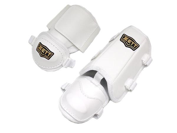 ZETT Professional Youth Batter Elbow-Shin Guard Set #13
