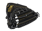 ZETT Pro Japan Steerhide 34 inch Catcher Mitt - Black #4