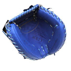 ZETT Pro Japan Steerhide 34 inch Catcher Mitt - Royal #7