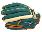 ZETT Prostatus Kenta Imamiya Model 11.5 inch Infielder Glove - Green #5
