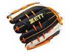 ZETT Prostatus Rui Muneyama Model 11.5 inch Infielder Glove - Black #3